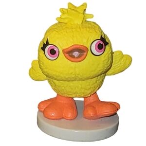 Toy Story 4 Ducky Chick Disney Pixar Toy 2" Figure Free-standing Cake Topper